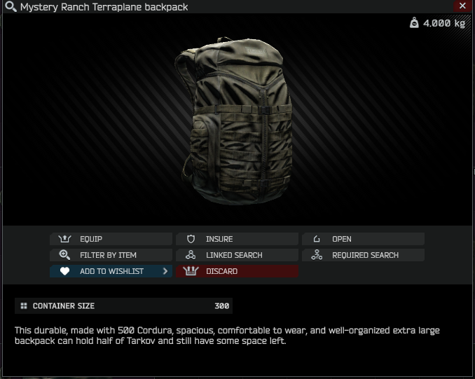 Mystery Ranch Backpack